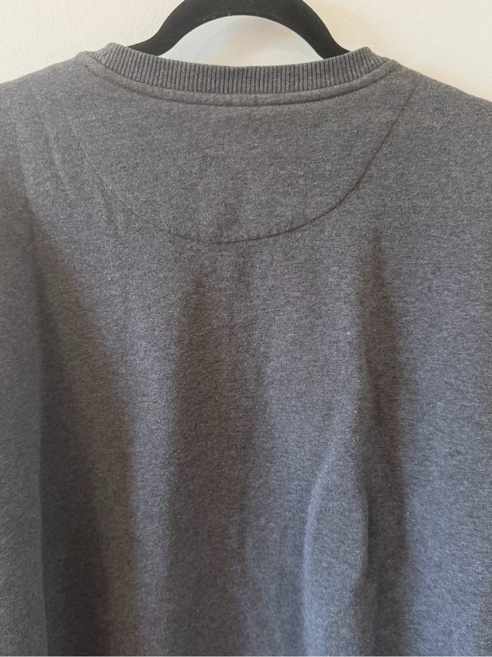 Nike - Men’s Mini Swoosh Essential Crewneck Sweatshirt Dark Gray - XL